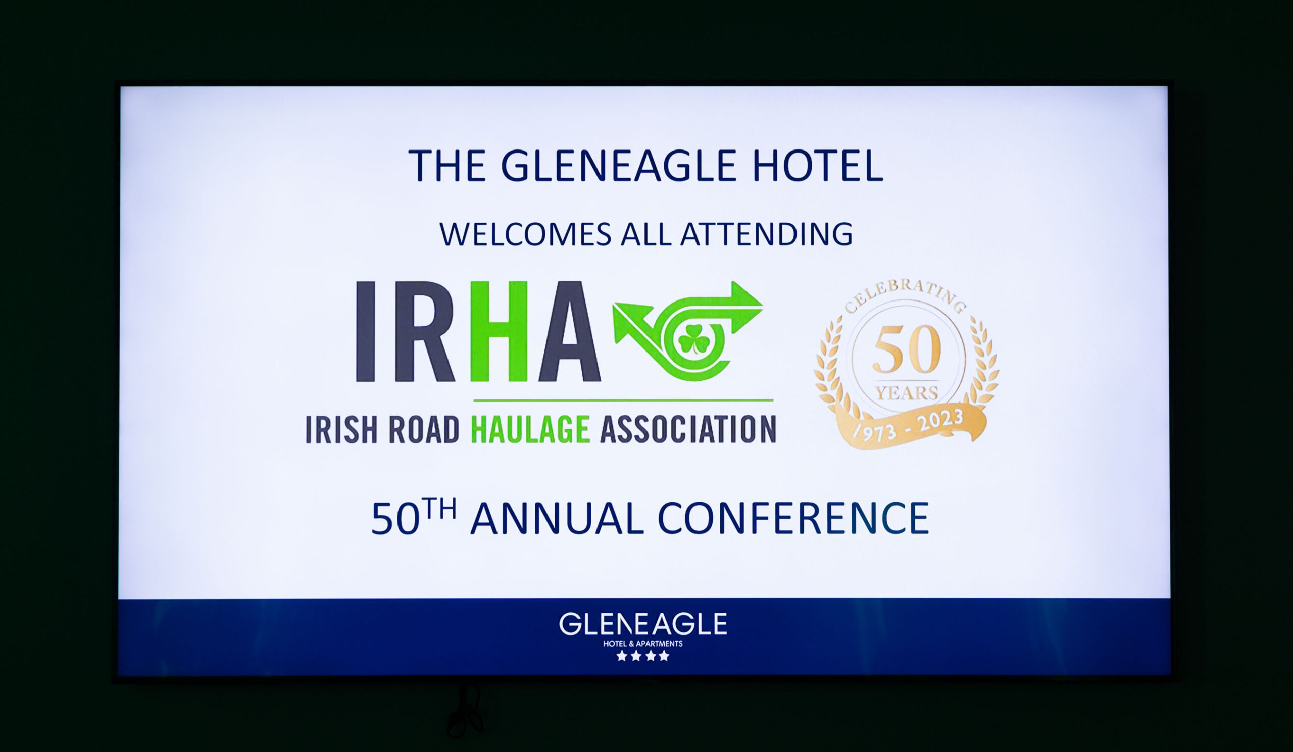 Nolan at IRHA annual conference